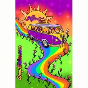 It's Psychedelic Man Poster - Deep Oldies 13"x19" New Original Print!